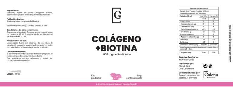 ETIQ – COLAGENO Y BIOTINA
